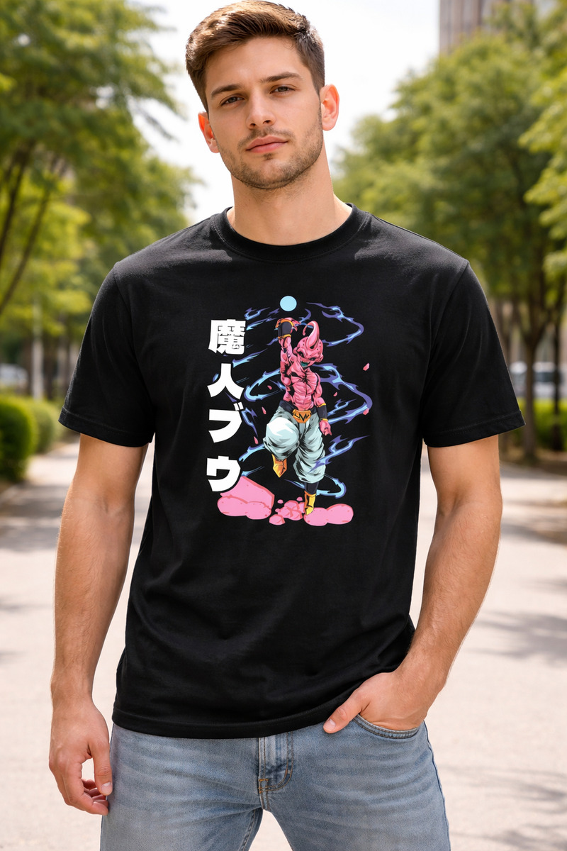 Remera: Majin Buu Memoestampados - Imagen 2
