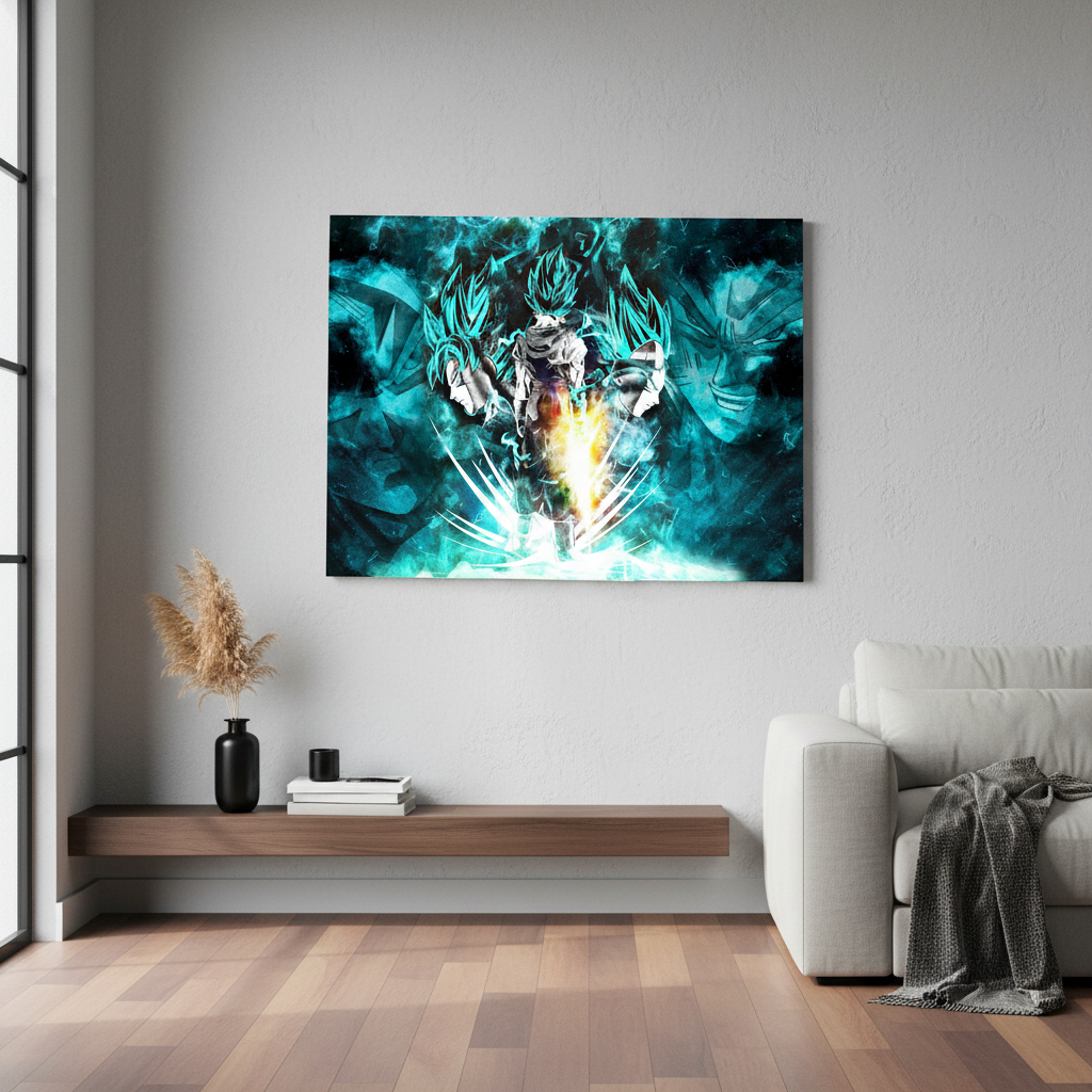Cuadro Dragon Ball Super 133 70x100 Mdf Memoestampados - Imagen 2