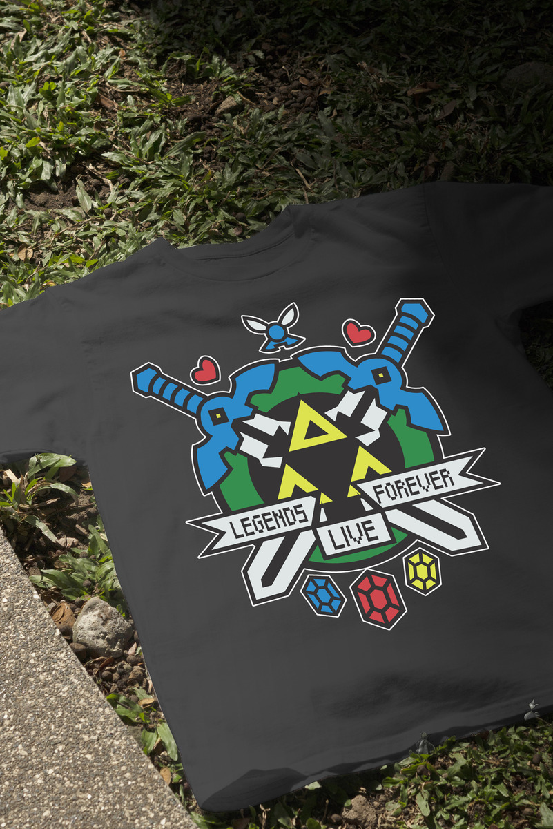 Remera: Legends Forever Live Memoestampados - Imagen 4