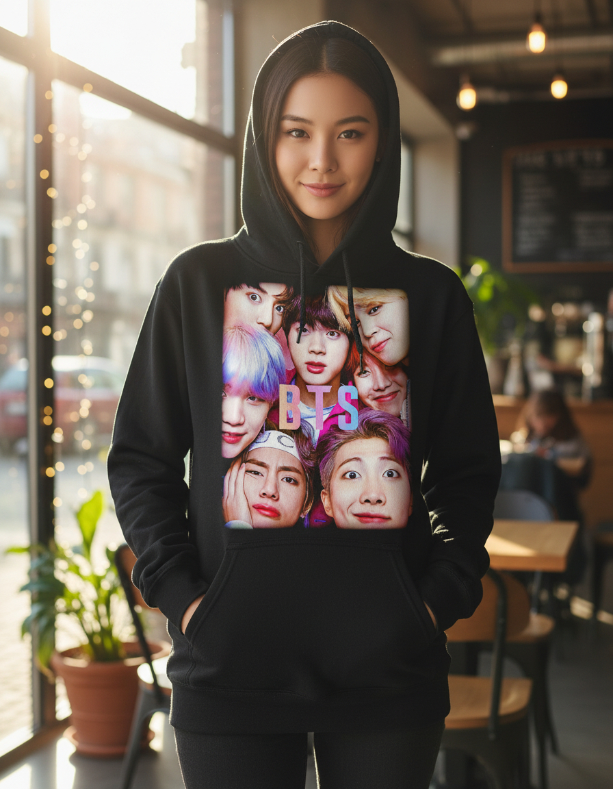 Canguro Bts Musica K-pop Memoestampados - Imagen 2