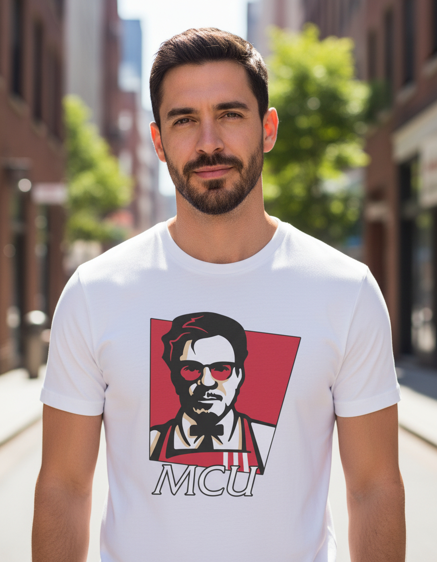 Remera Stark Mcu (kfc Parodia) Memoestampados - Imagen 27