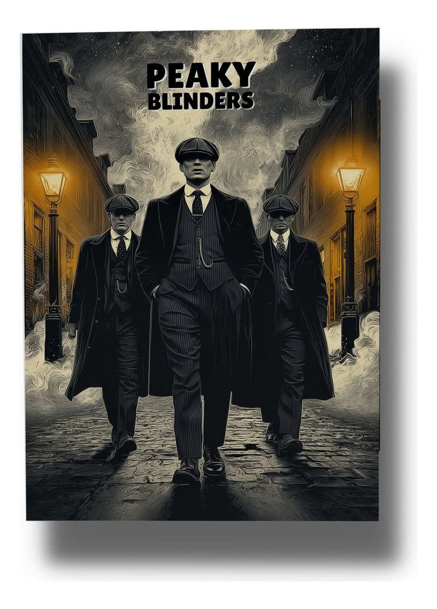 Cuadro 609 Peaky Blinders 40x30 Mdf Memoestampados