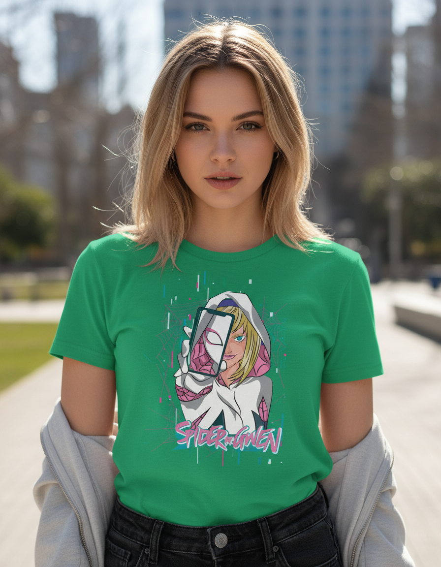 Remera: Spider Gwen Memoestampados - Imagen 12