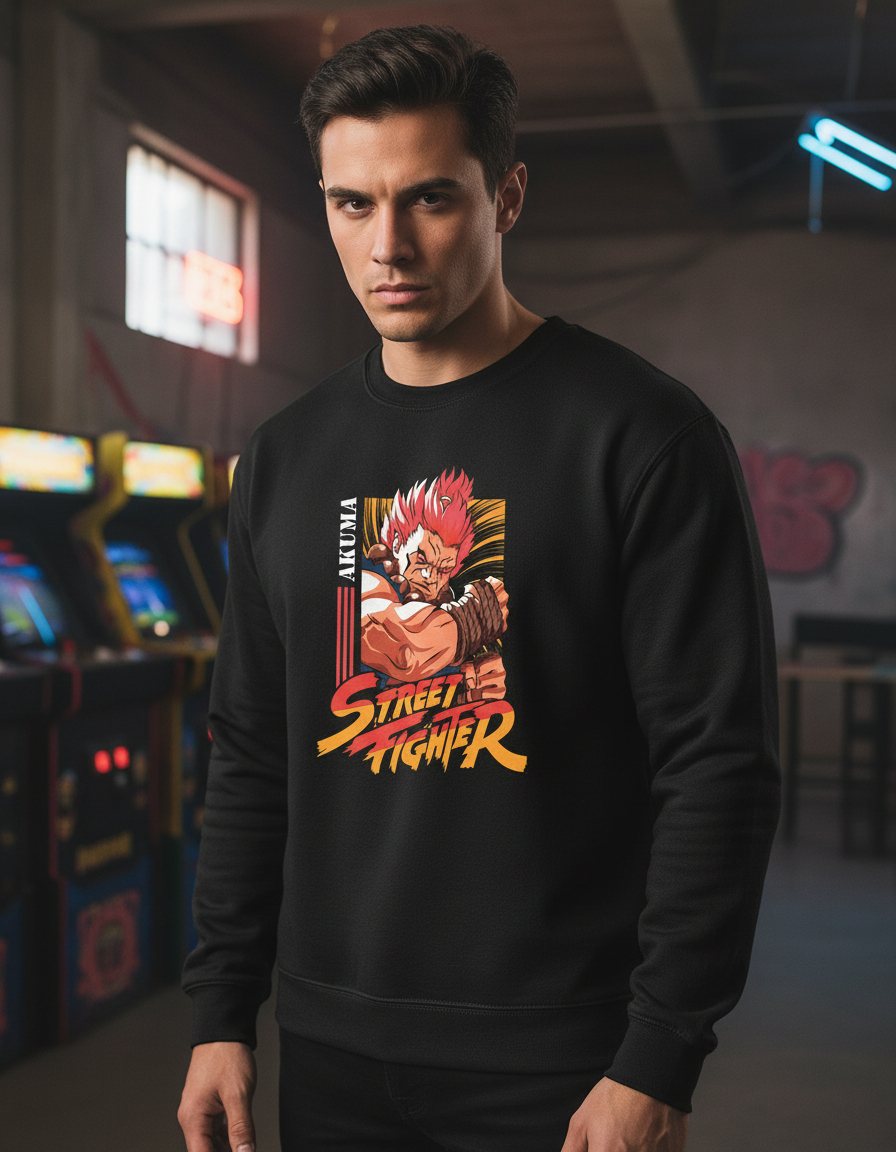 Buzo Akuma Street Fighter Memoestampados