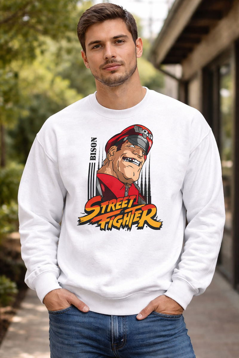 Buzo Bison Street Figther Memoestampados - Imagen 5