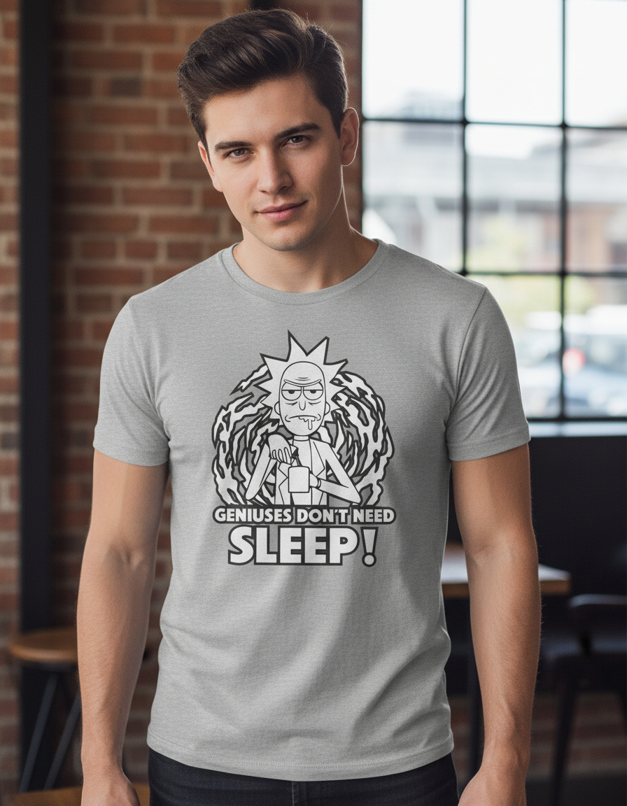 Remera: Geniuses Dont Need Memoestampados - Imagen 18