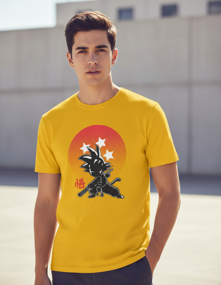 Remera: Goku Silueta Memoestampados - Imagen 17