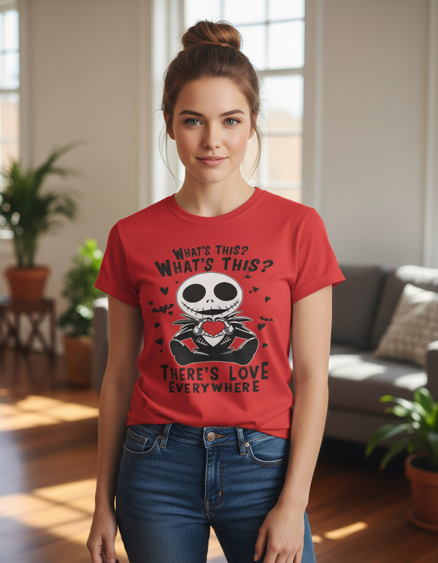 Remera Regalos San Valentin, Jack Skeleton Precio Por 2 Uni - Imagen 13