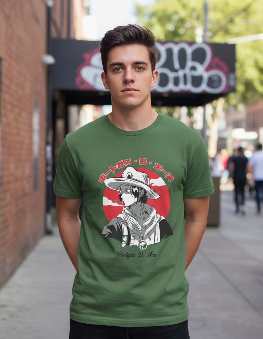 Remera: Portgas D. Ace Memoestampados - Imagen 16