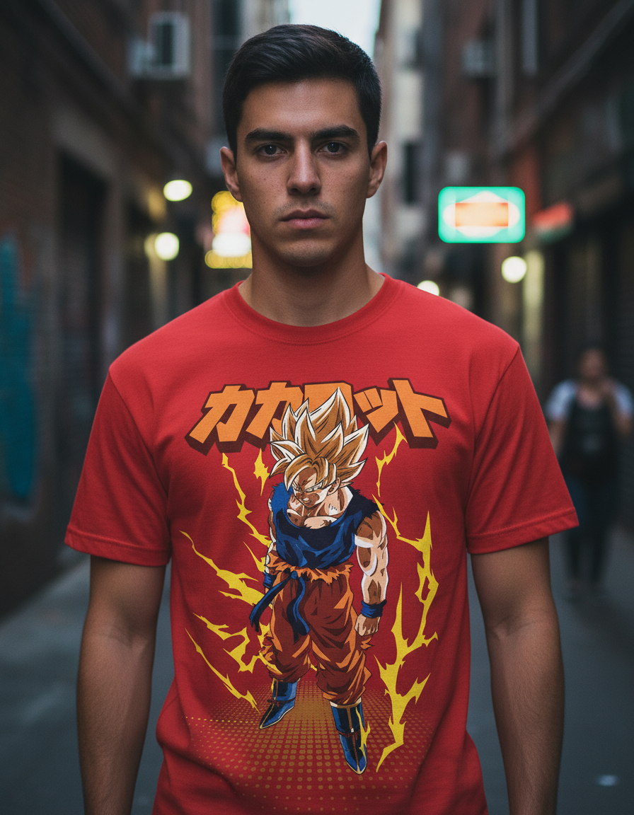 Remera: Goku Furia Memoestampados - Imagen 10
