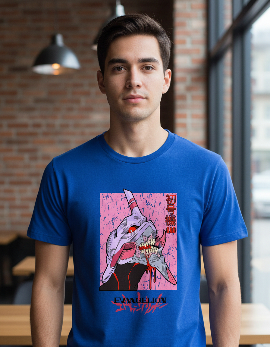 Remera: Evangelion Memoestampados - Imagen 4