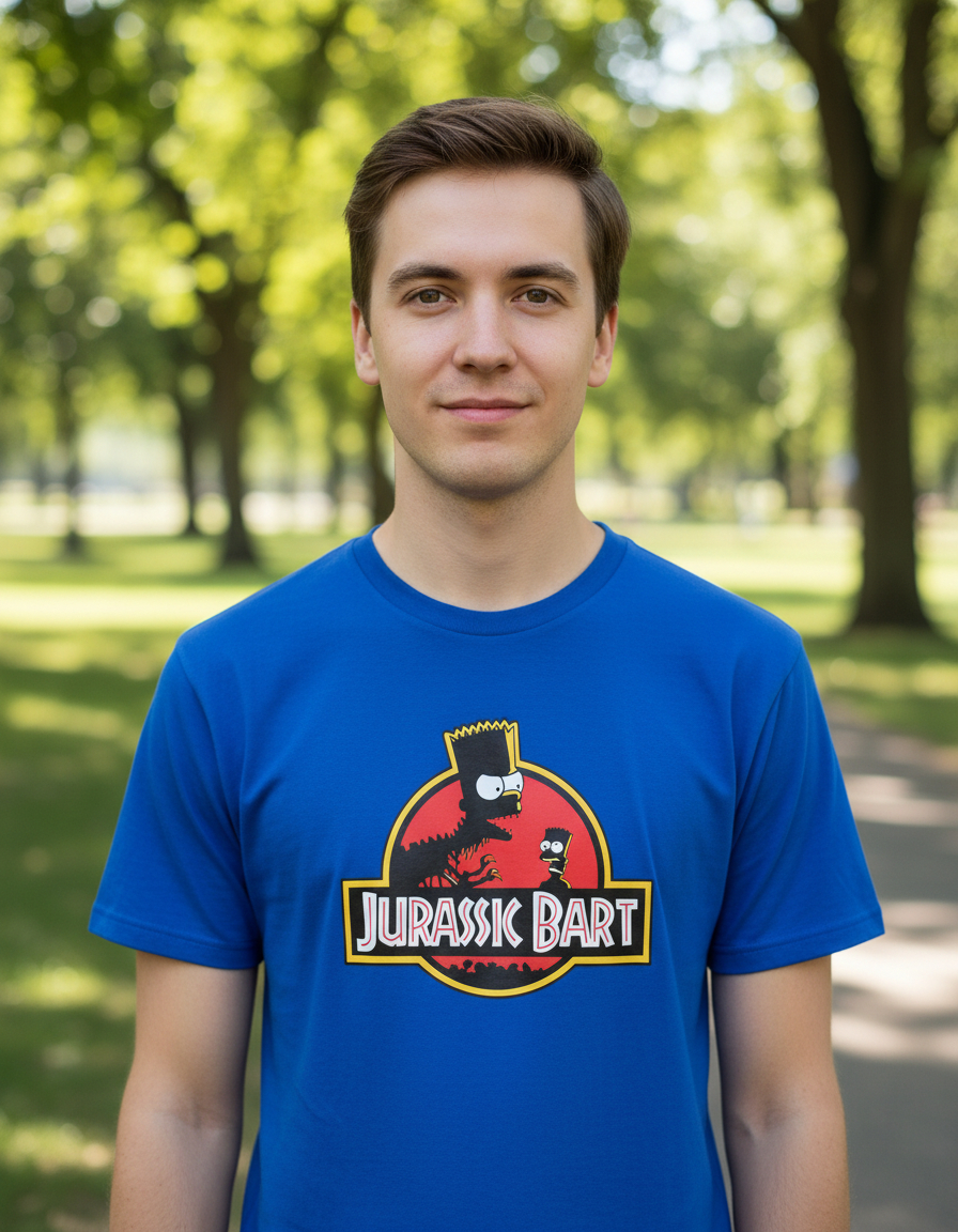 Remera: Jurassic Bart Memoestampados - Imagen 4