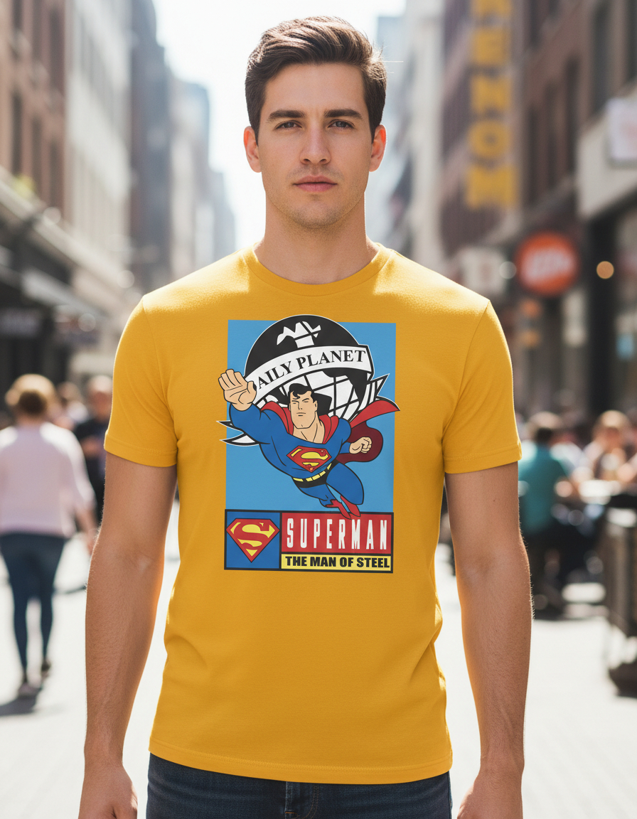 Remera: Superman The Man Of Steel Memoestampados - Imagen 5