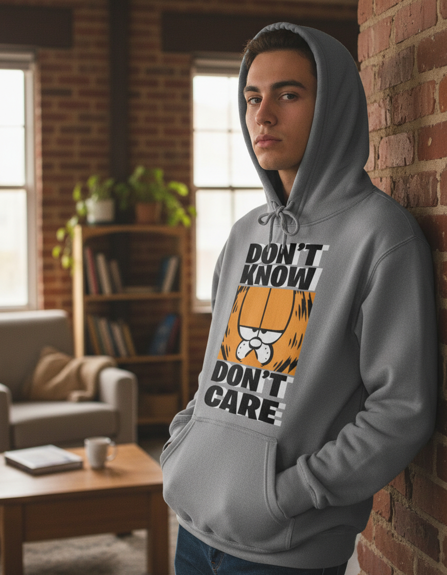 Canguro: Garfield Dont Know Dont Care Memoestampados - Imagen 5