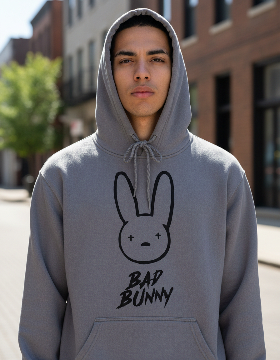 Canguro Bad Bunny Logo Memoestampados - Imagen 6