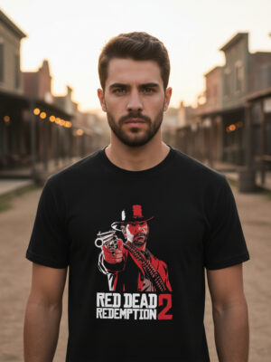 Remera Red Dead Redeption Videojuegos Memoestampados