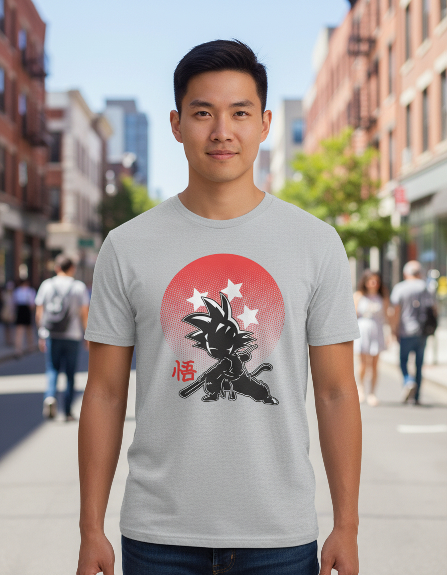 Remera: Goku Silueta Memoestampados - Imagen 25