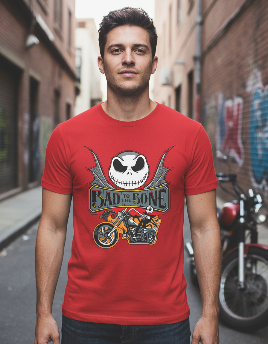 Remera: Bad To Bone Jack Memoestampados - Imagen 11