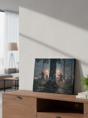 Cuadro 237 The Last Of Us Parte 2 30x40 Mdf Memoestampados