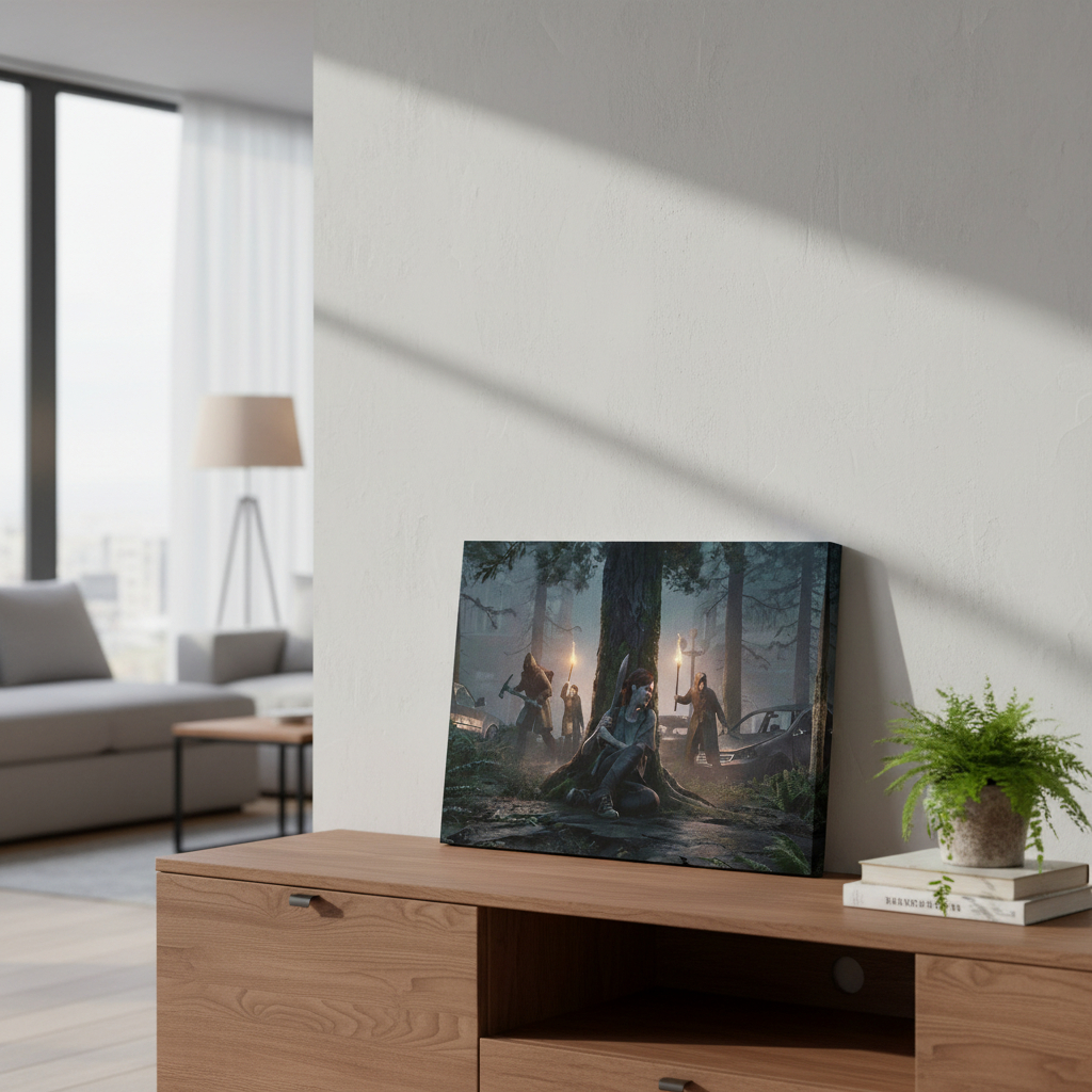 Cuadro 237 The Last Of Us Parte 2 30x40 Mdf Memoestampados