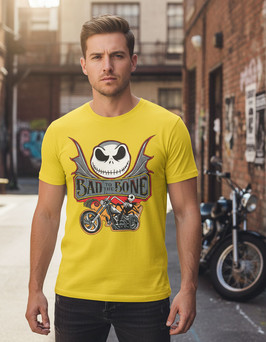 Remera: Bad To Bone Jack Memoestampados - Imagen 21
