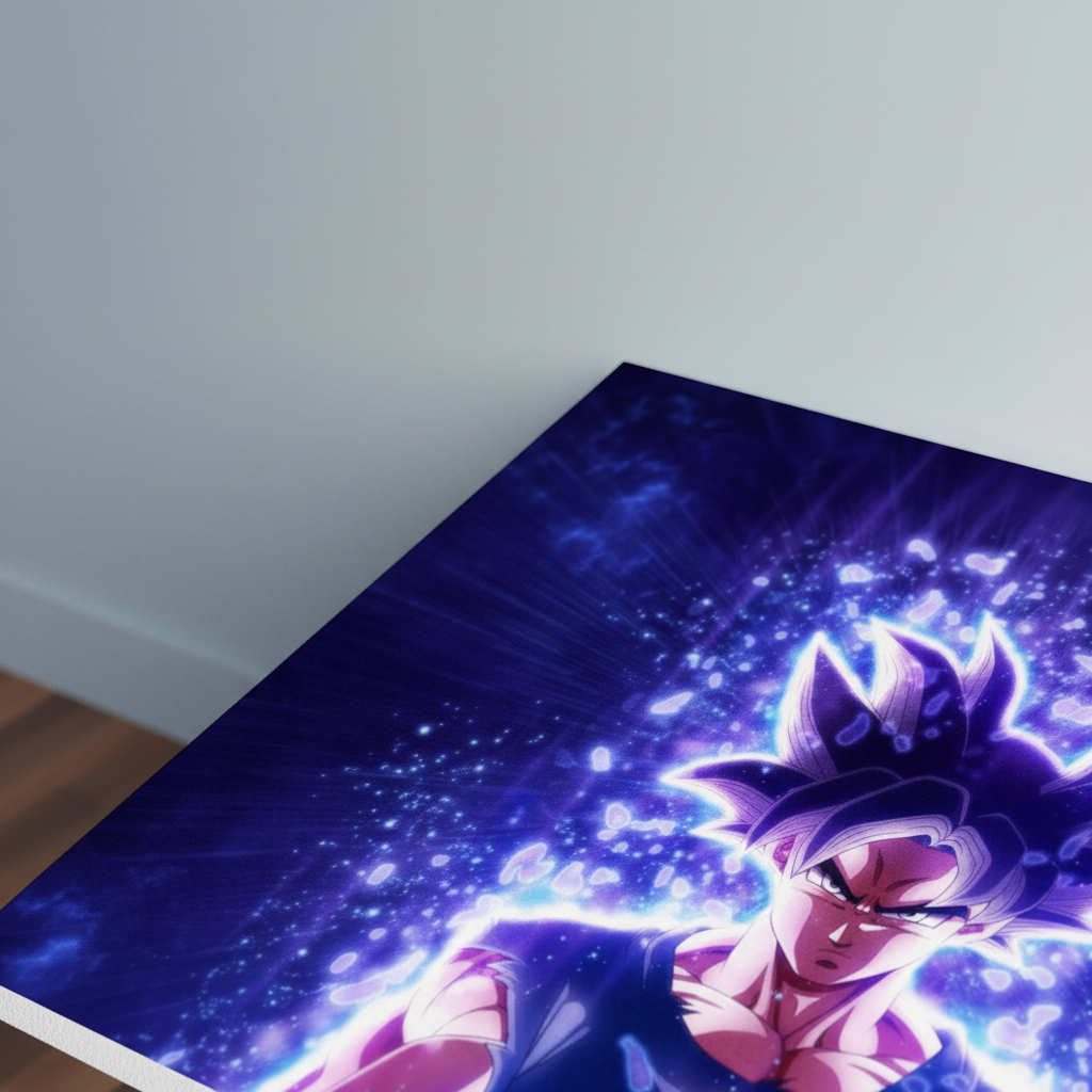 Cuadro 257 Goku Dragon Ball Super 50x70 Mdf Memoestampados - Imagen 3