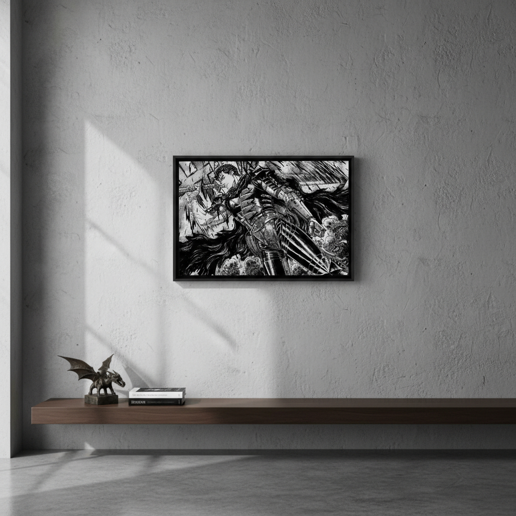 Cuadro 313 Berserk 40x53 Mdf Memoestampados - Imagen 2