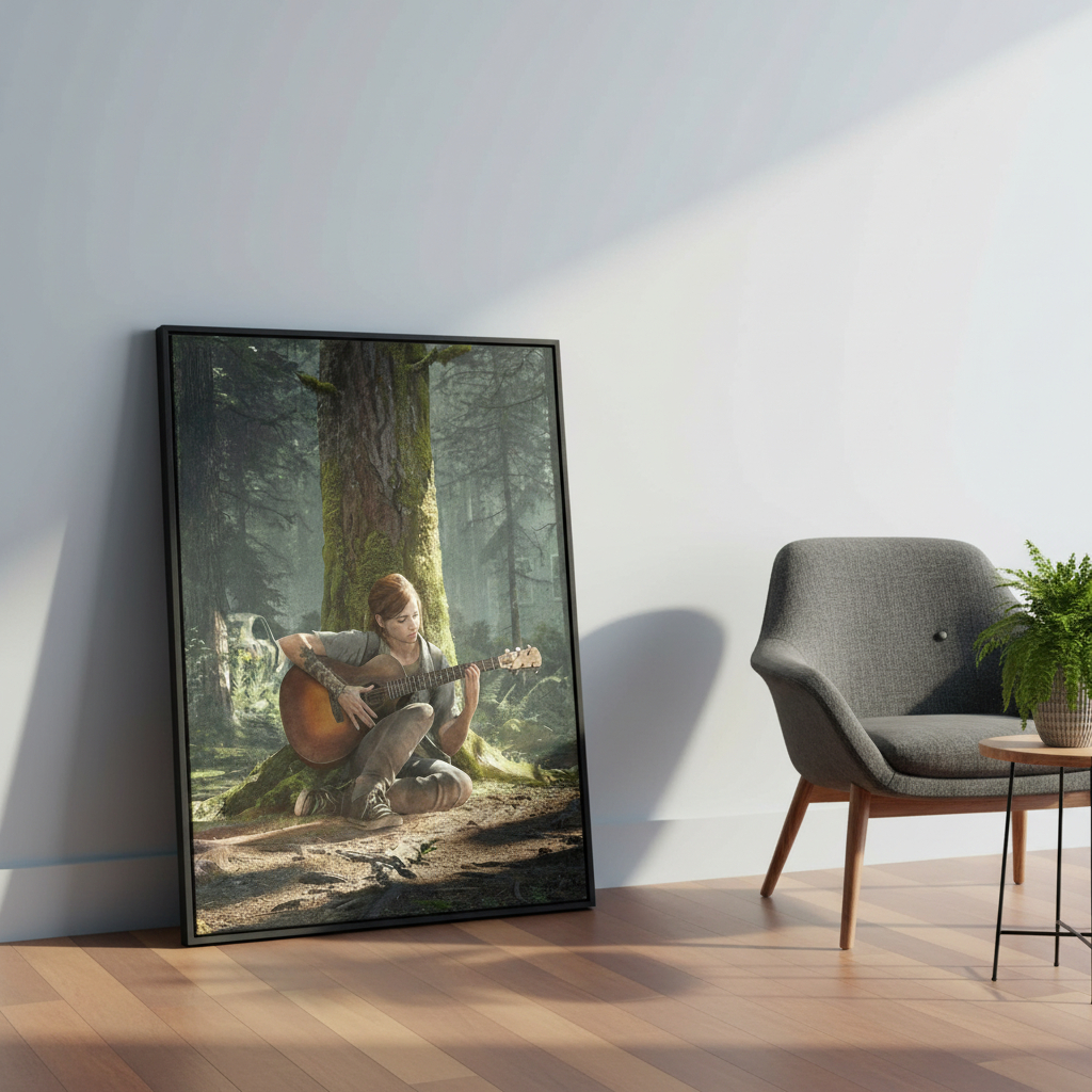 Cuadro 238 Naughty The Last Of Us 70x100 Mdf Memoestampados - Imagen 2