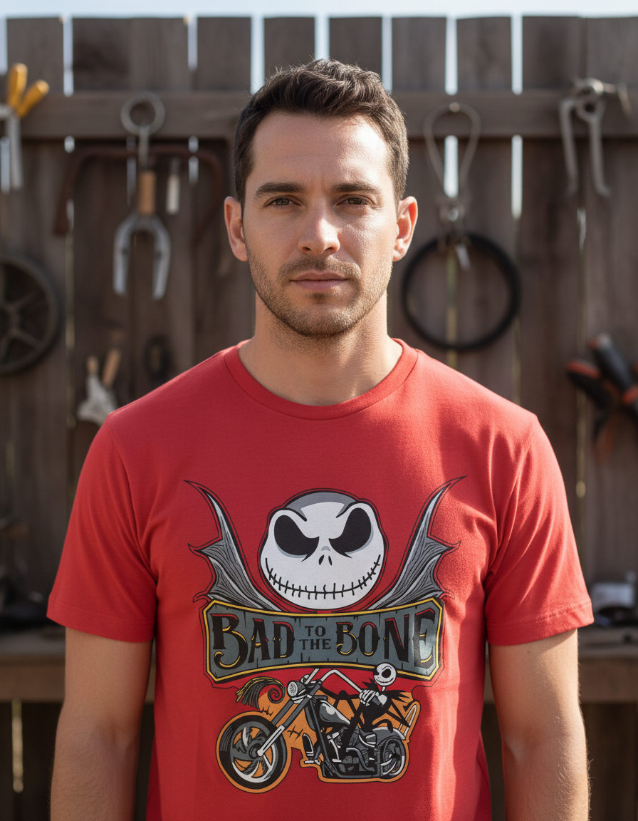 Remera: Bad To Bone Jack Memoestampados - Imagen 13