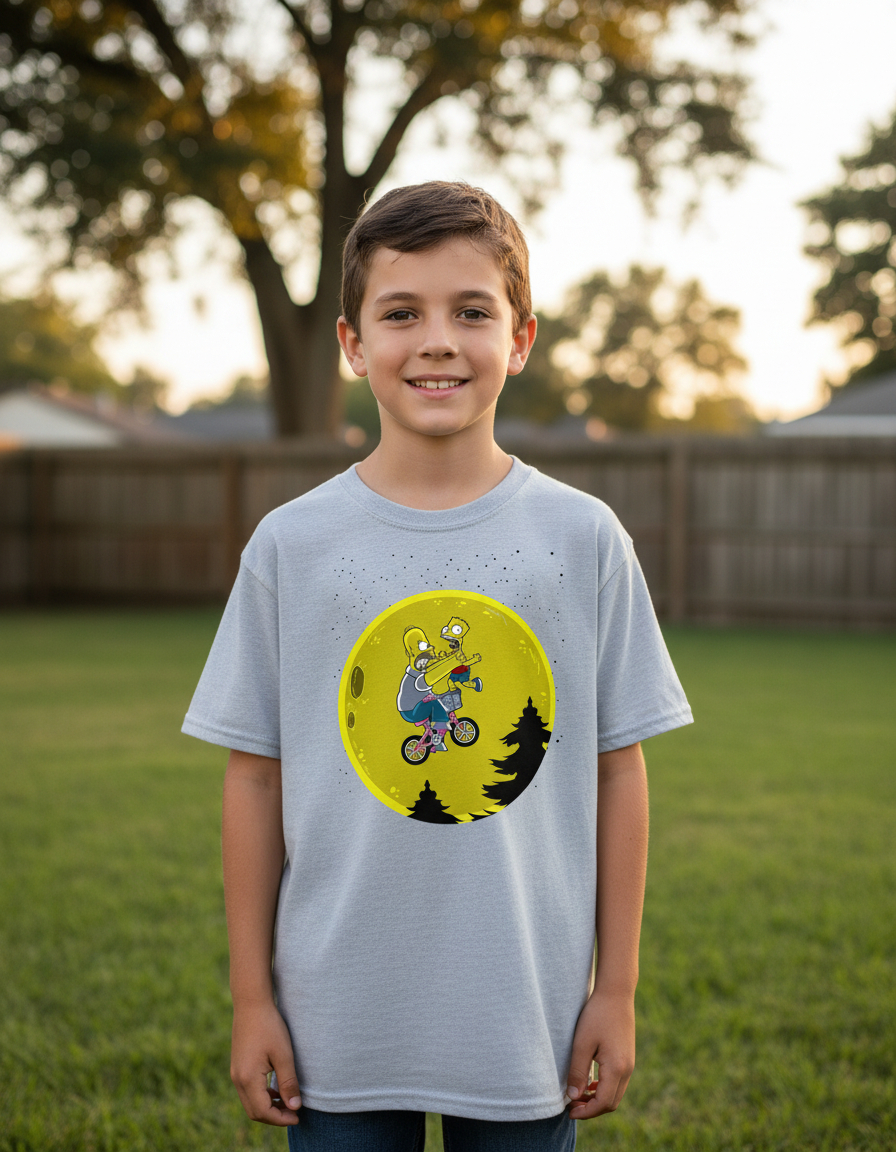 Remera: Bart Et Series Peliculas Memoestampados - Imagen 24