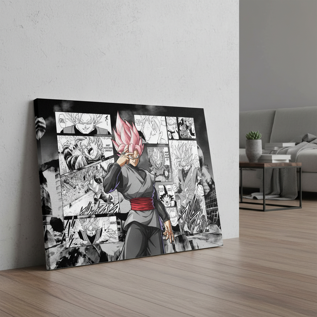 Cuadro Dragon Ball Super 130 40x53 Mdf Memoestampados - Imagen 2