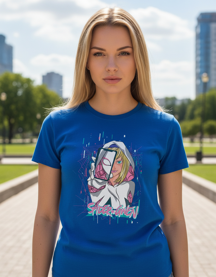 Remera: Spider Gwen Memoestampados - Imagen 4
