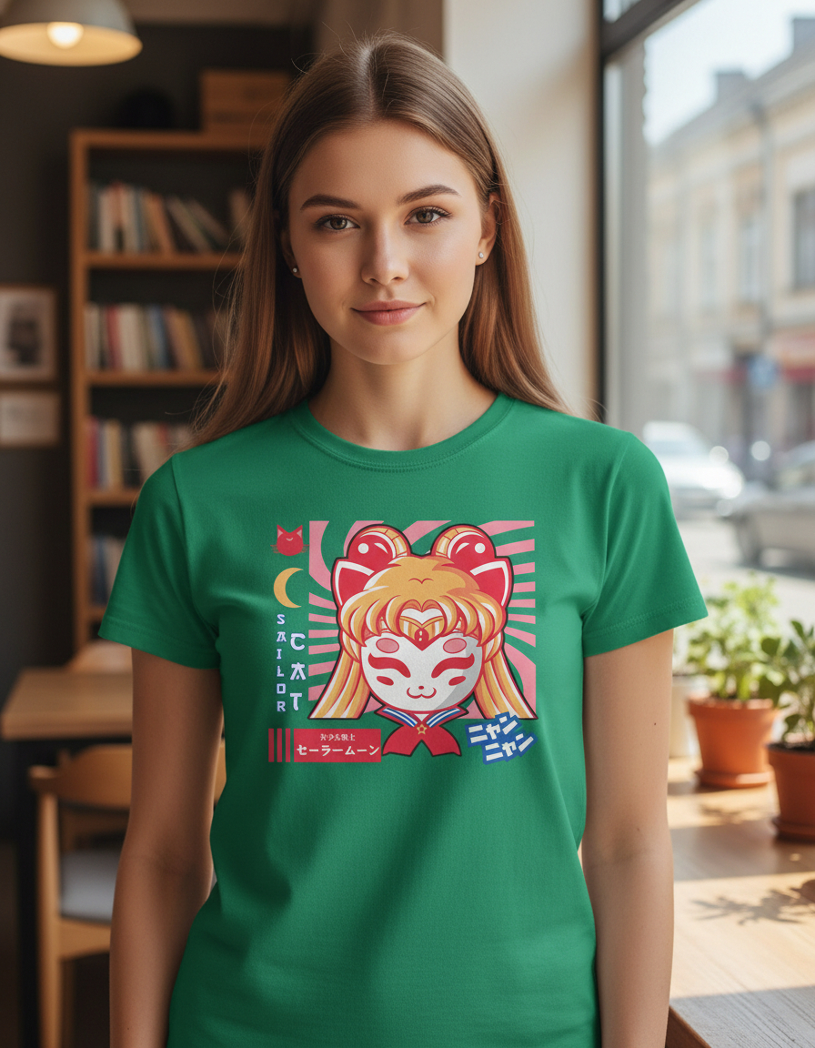 Remera: Sailor Cat Memoestampados - Imagen 14