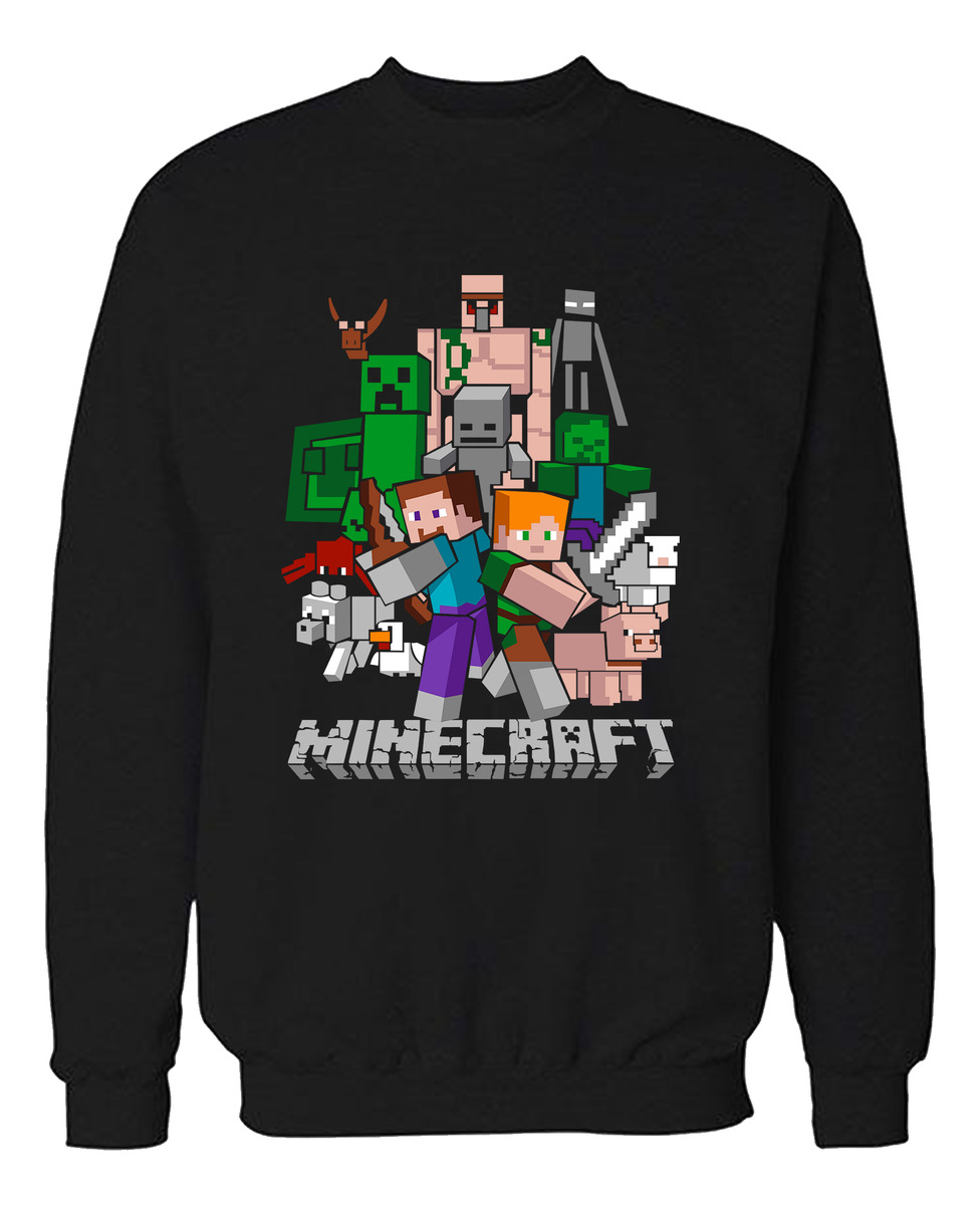 Buzo Minecraft 01 Memoestampados - Imagen 2