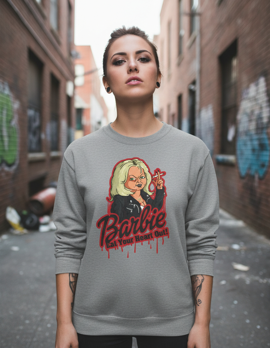 Buzo Barbie, Eat Your Heart Out Memoestampados - Imagen 9