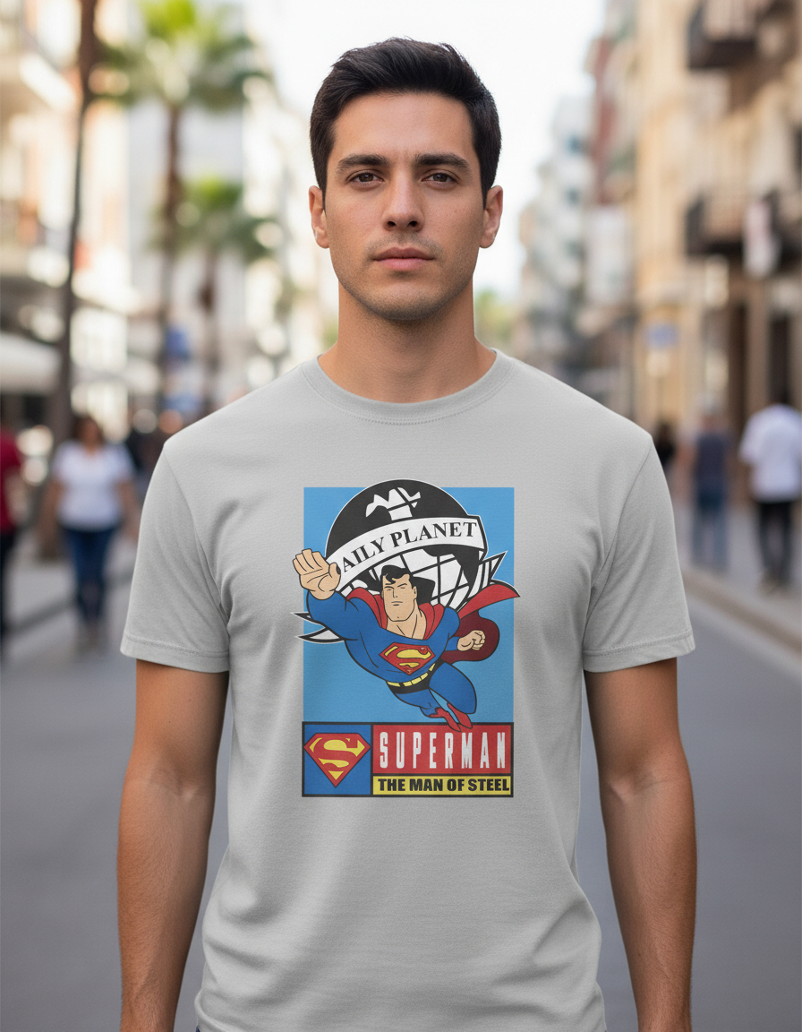 Remera: Superman The Man Of Steel Memoestampados - Imagen 14