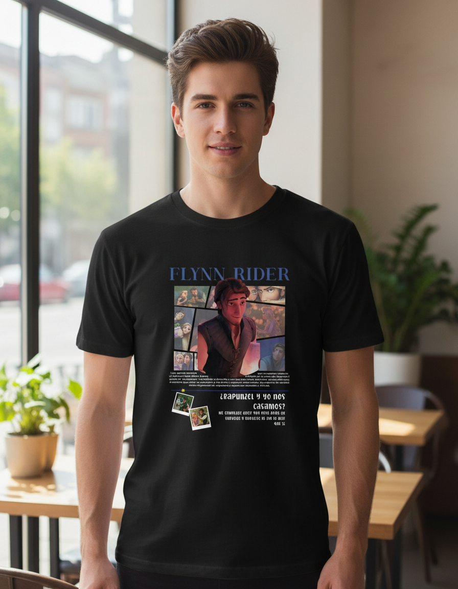 Remera San Valentin, Rapunzel Y Flynn , Novios Precio Por 2