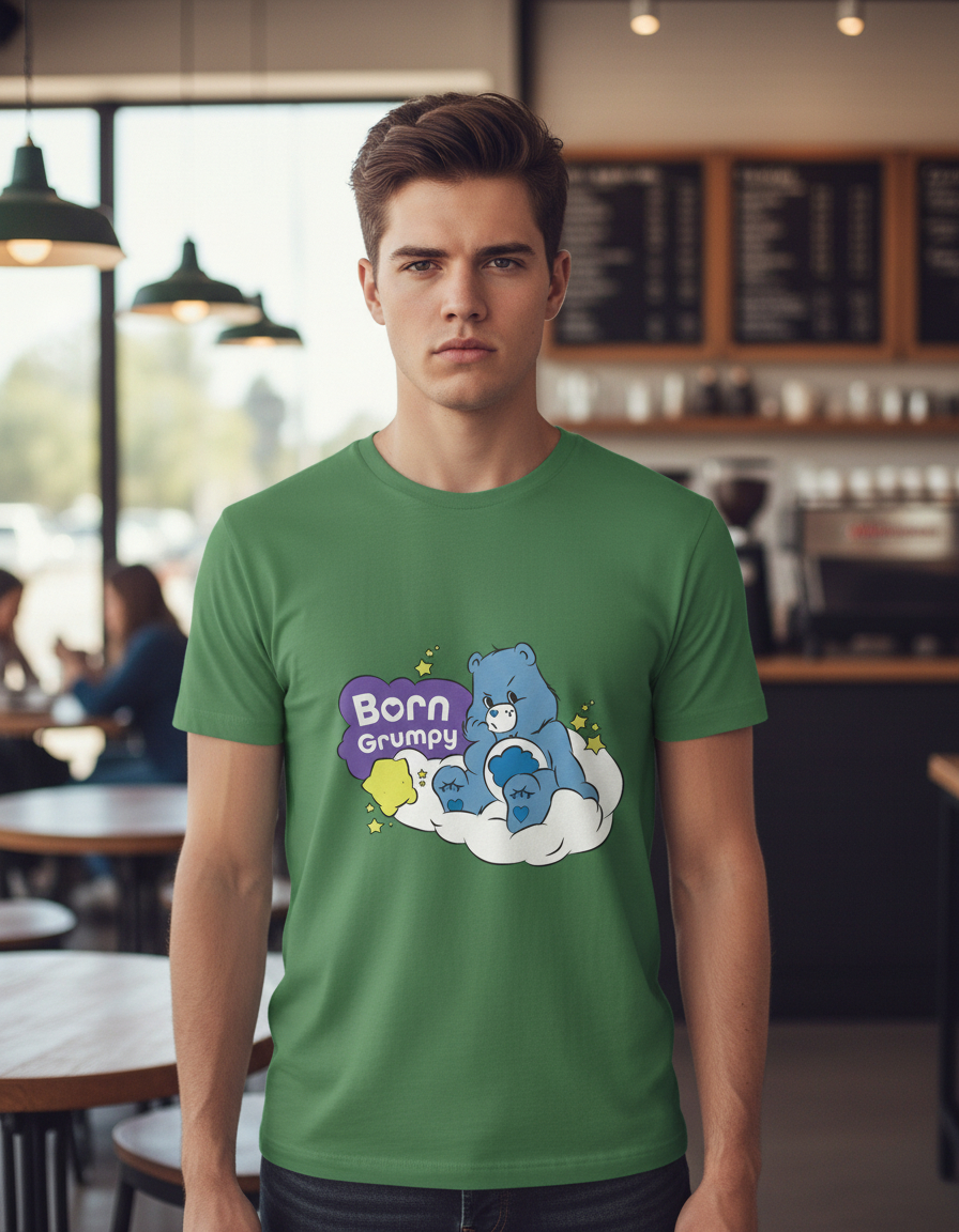 Remera: Born Grumpy Memoestampados - Imagen 15