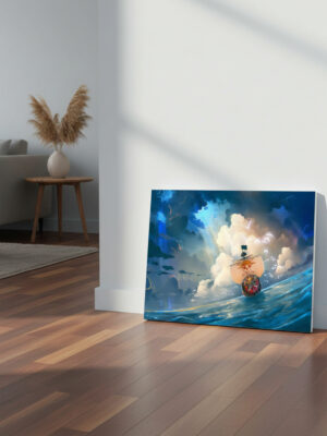 Cuadro 291 One Piece 7 50x70 Mdf Memoestampados