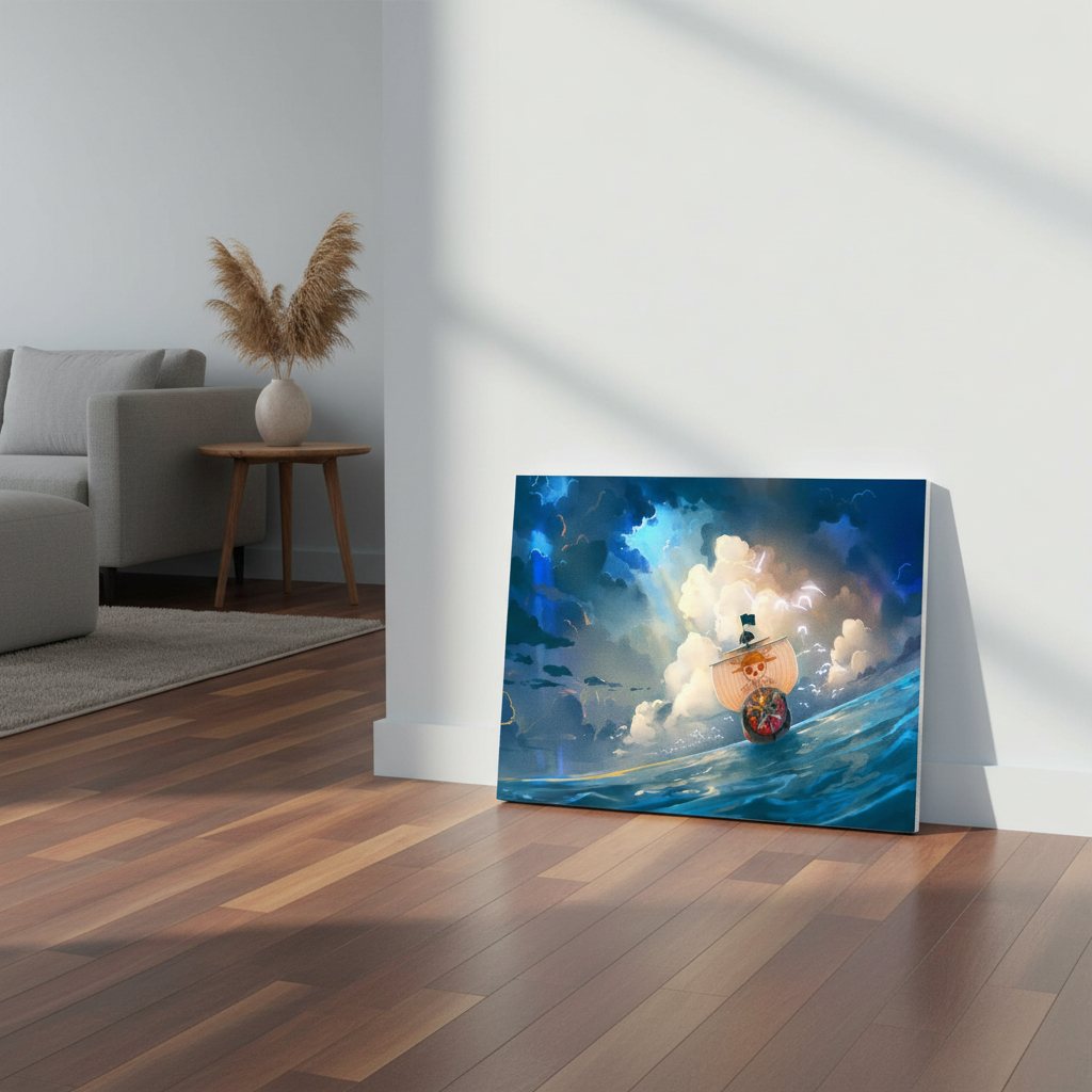 Cuadro 291 One Piece 7 50x70 Mdf Memoestampados