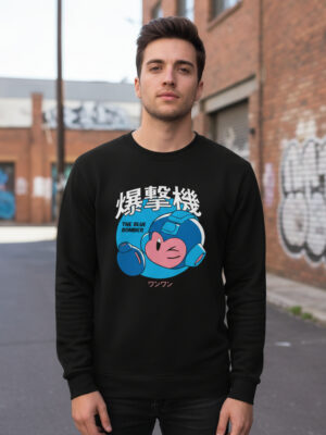 Buzo The Blue Bomberman Memoestampados