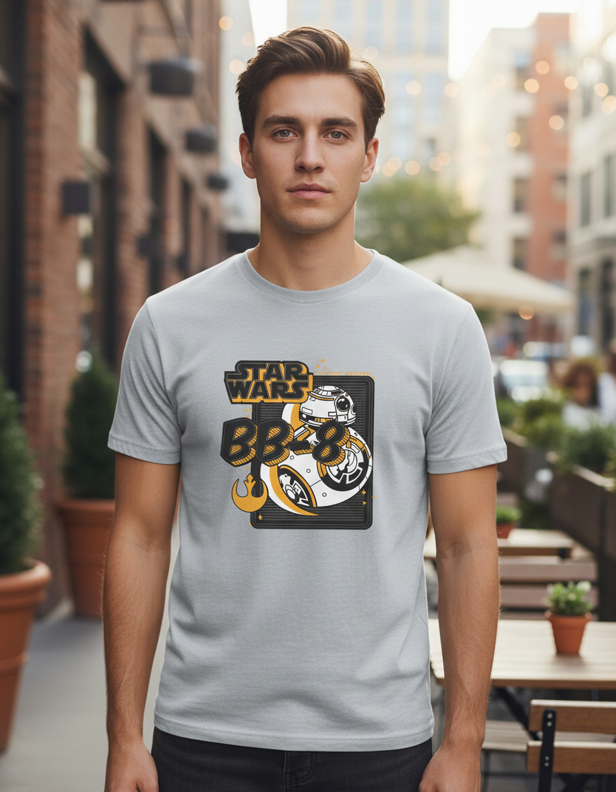 Remera: Star Wars Bb - 8 Memoestampados - Imagen 23