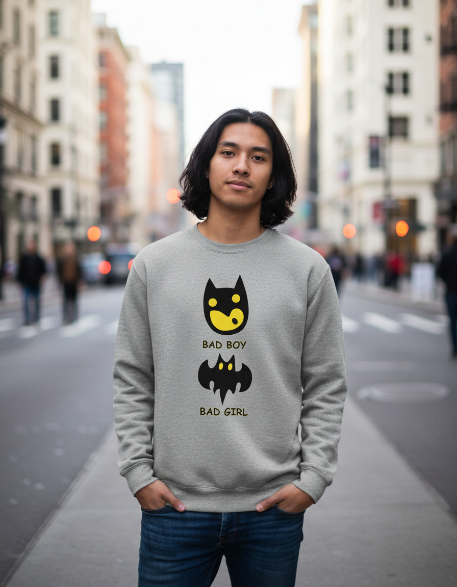 Buzo Bad Boy _ Bad Girl Memoestampados - Imagen 4