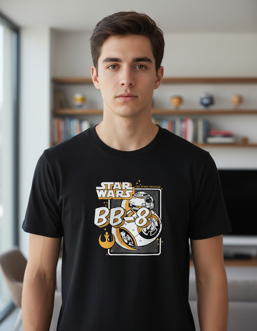 Remera: Star Wars Bb - 8 Memoestampados