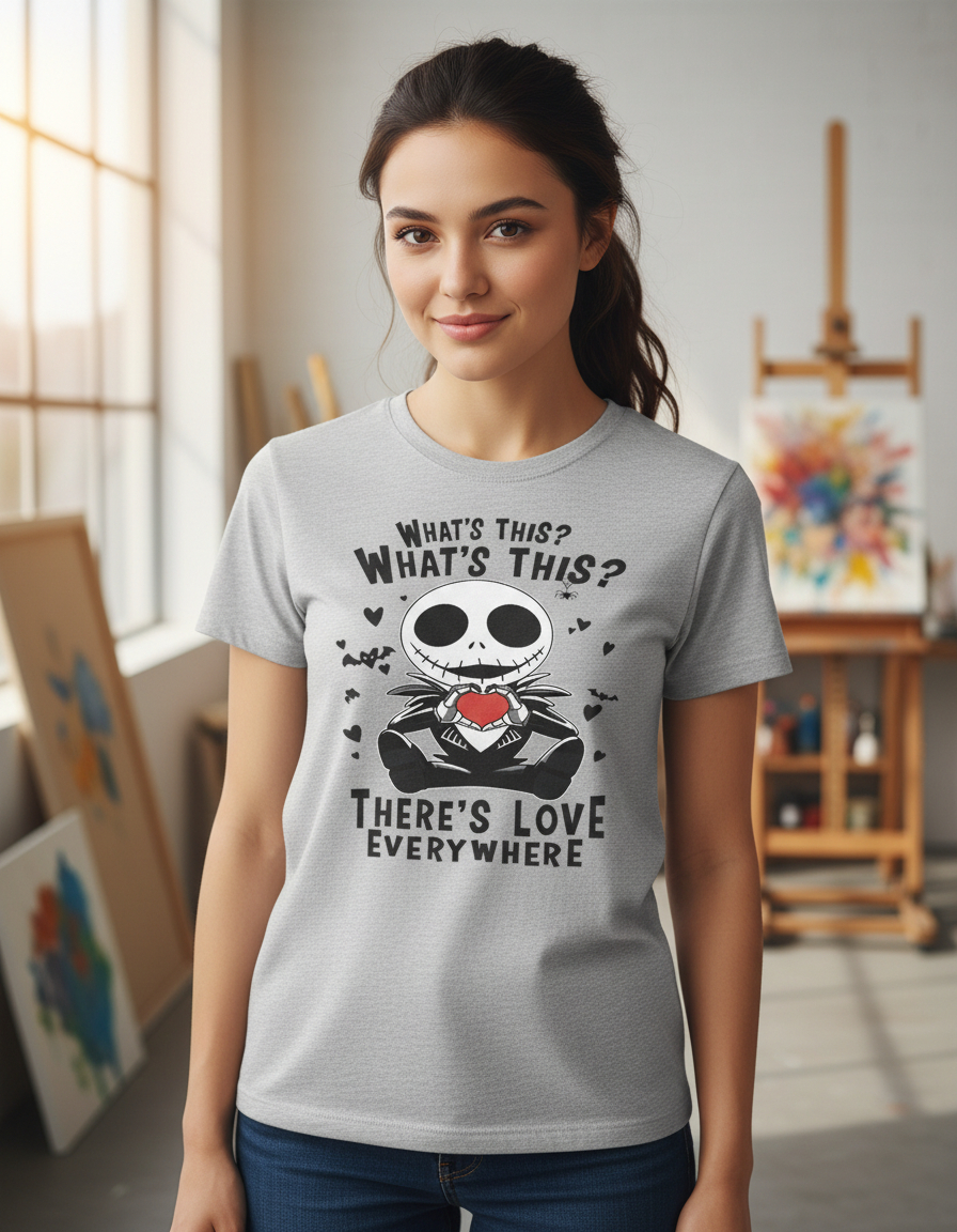 Remera Regalos San Valentin, Jack Skeleton Precio Por 2 Uni - Imagen 19
