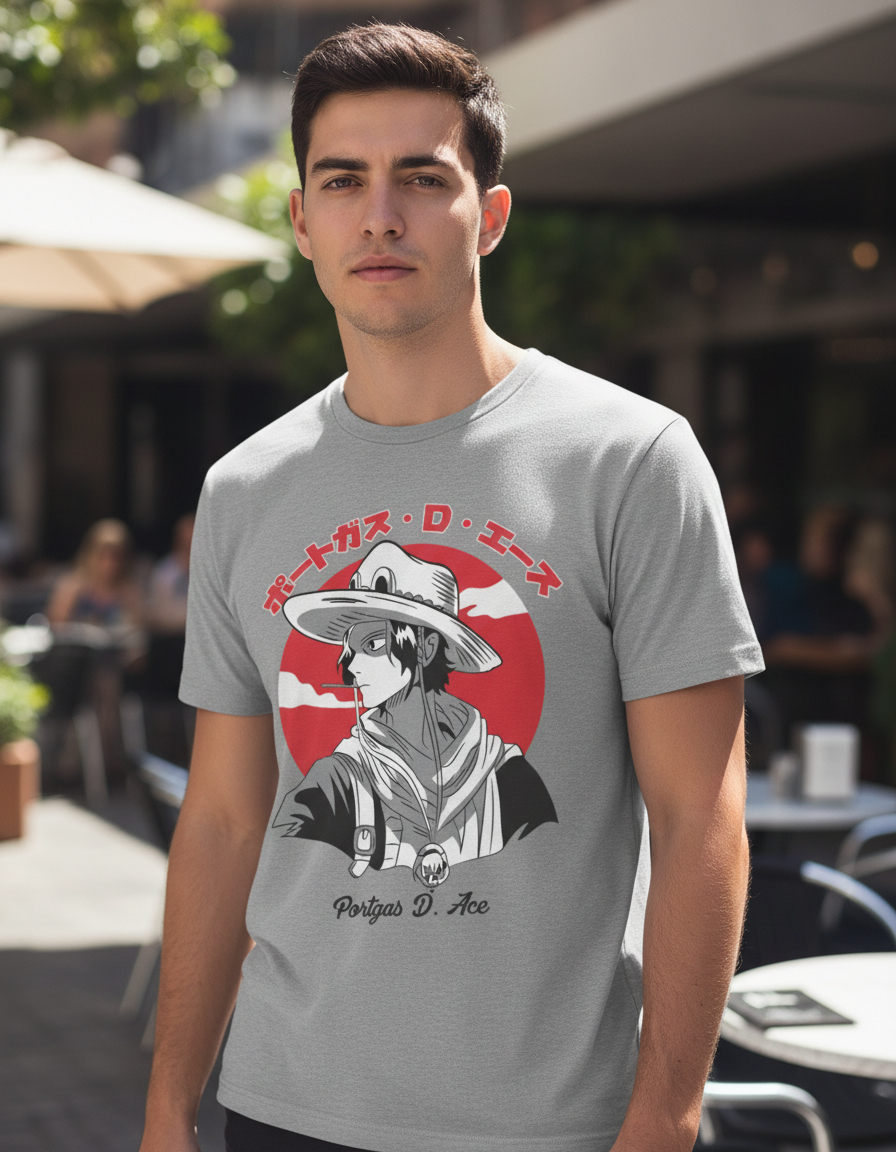 Remera: Portgas D. Ace Memoestampados - Imagen 23