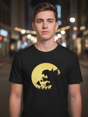Remera: Godzilla Eats Christmas Memoestampados