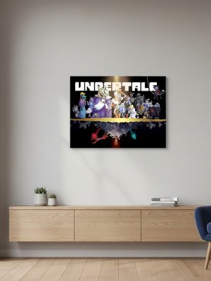 Cuadro Undertale 563 30x40 Mdf Memoestampados