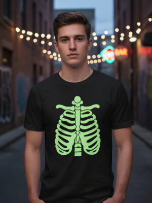 Remera: Esqueleto Memoestampados
