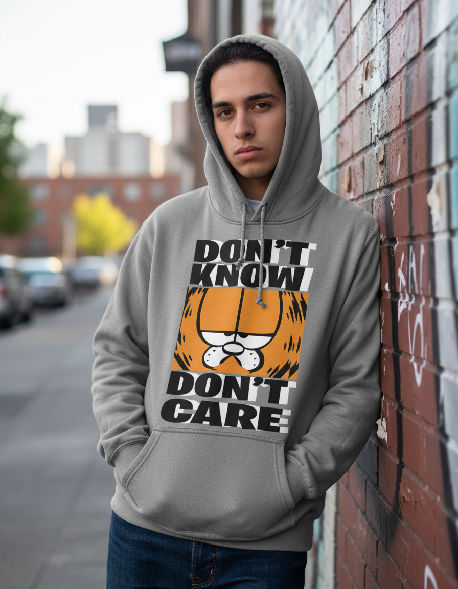 Canguro: Garfield Dont Know Dont Care Memoestampados - Imagen 7